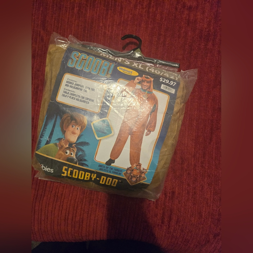 Scooby-Doo Kids Costume - Brown Men XL